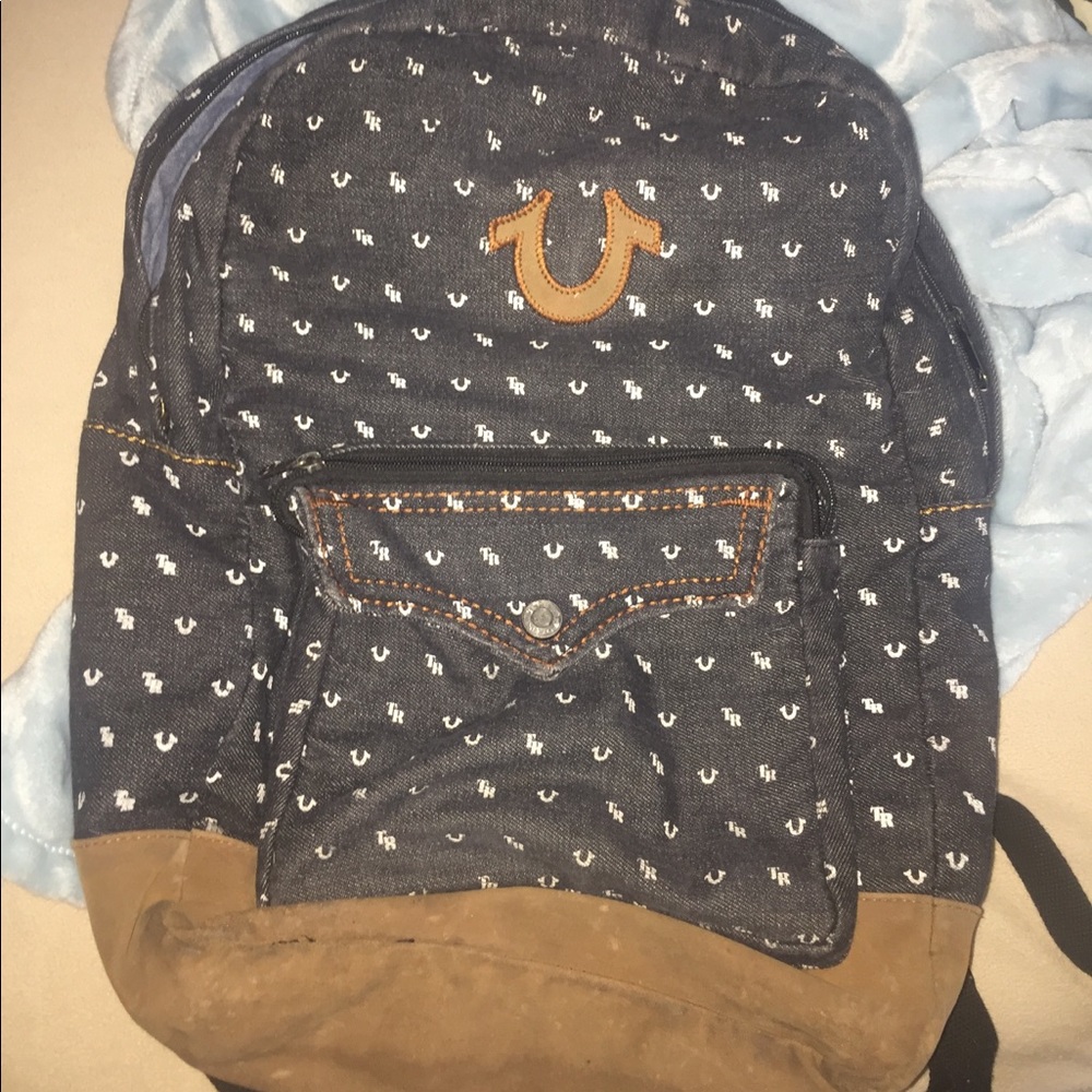 True religion back pack